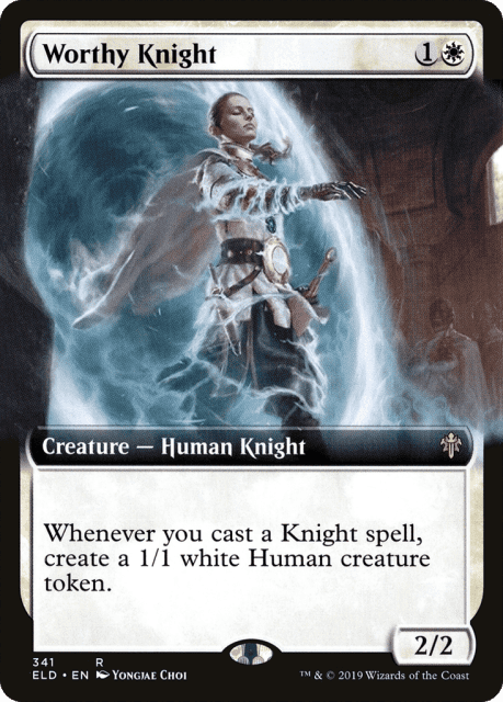 Worthy Knight (341) — Throne of Eldraine