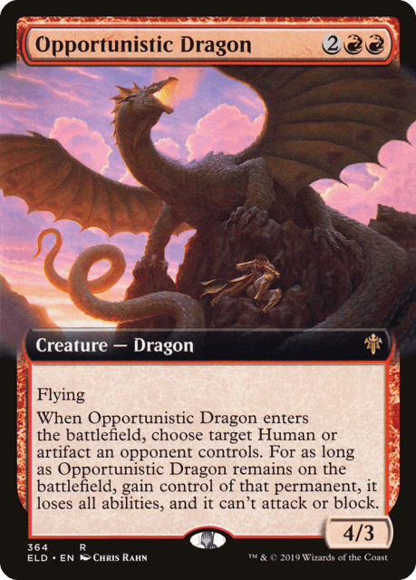 Opportunistic Dragon (364) — Throne of Eldraine