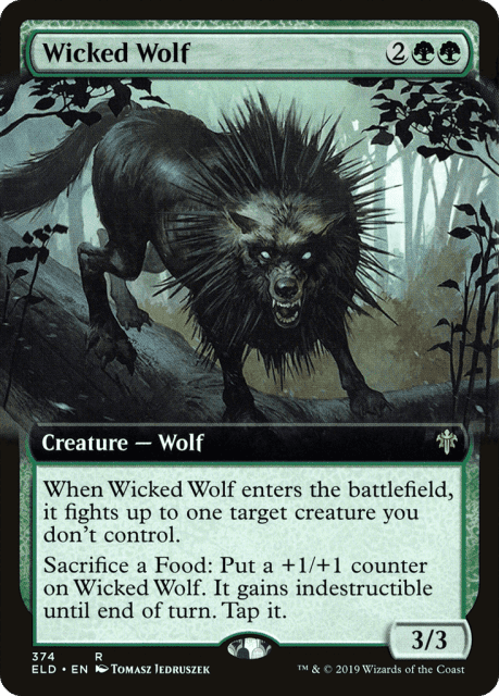 Wicked Wolf (374) — Throne of Eldraine