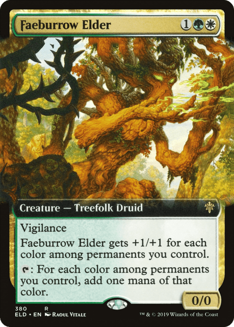 Faeburrow Elder (380) — Throne of Eldraine