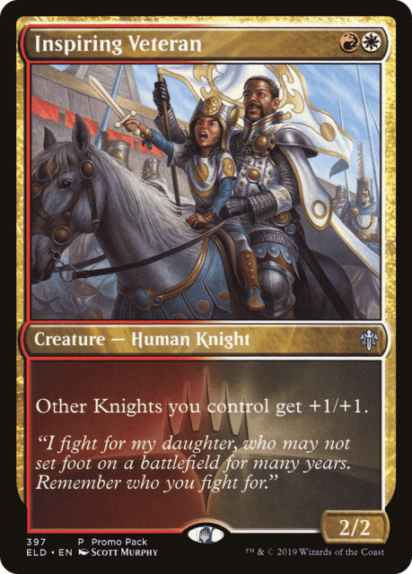 Inspiring Veteran (397) — Throne of Eldraine
