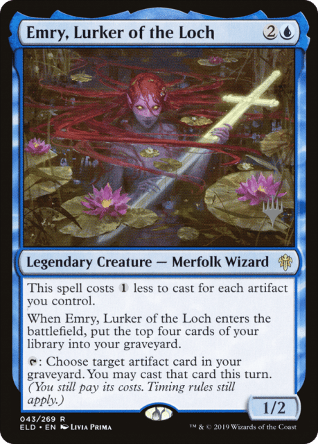Emry, Lurker of the Loch (43) — Throne of Eldraine Promos
