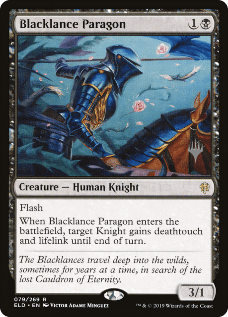 Blacklance Paragon (79) — Throne of Eldraine Promos