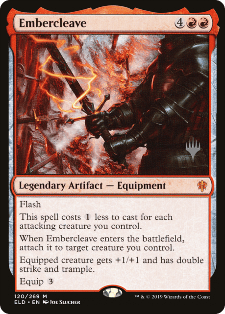 Embercleave (120) — Throne of Eldraine Promos