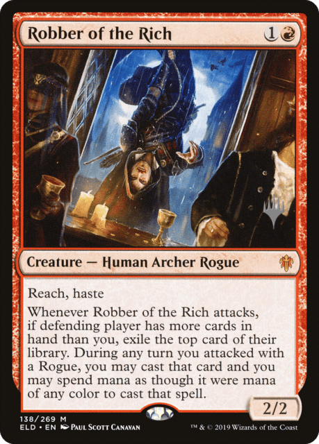 Robber of the Rich (138) — Throne of Eldraine Promos