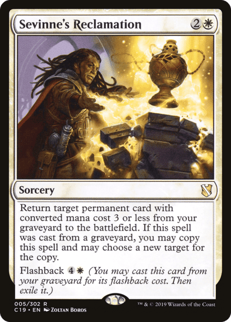 Sevinne's Reclamation (5) — Commander 2019
