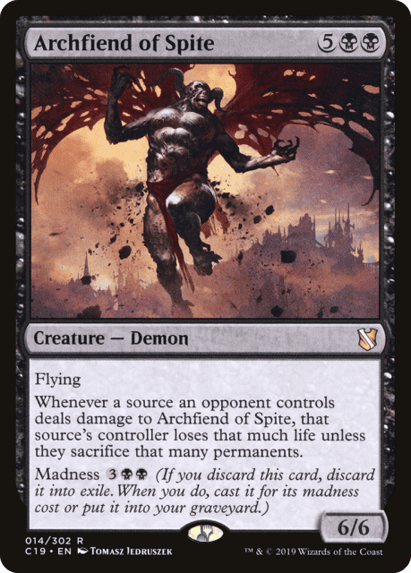 Archfiend of Spite (14) — Commander 2019