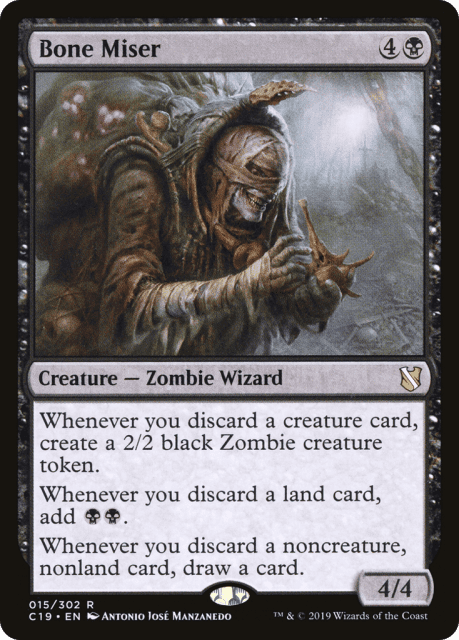 Bone Miser (15) — Commander 2019