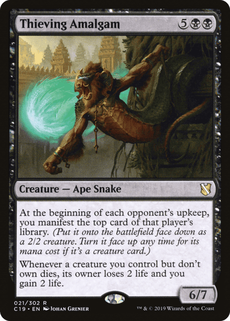 Thieving Amalgam (21) — Commander 2019