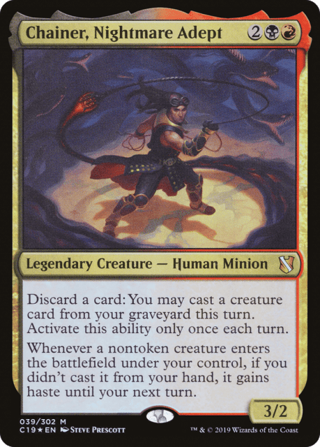 Chainer, Nightmare Adept (39) — Commander 2019