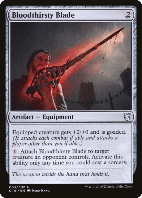 Bloodthirsty Blade (53) — Commander 2019