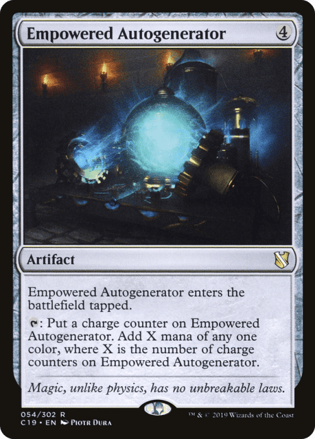 Empowered Autogenerator (54) — Commander 2019