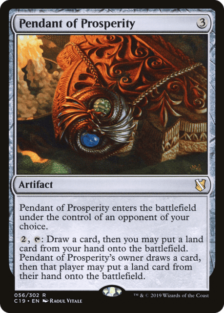 Pendant of Prosperity (56) — Commander 2019