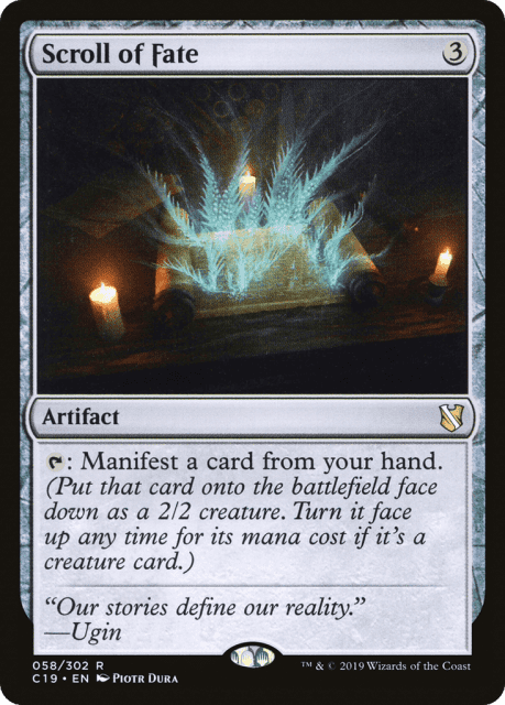 Scroll of Fate (58) — Commander 2019