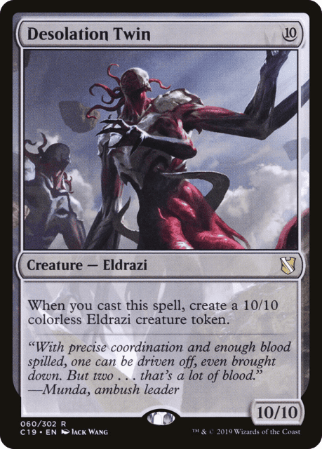 Desolation Twin (60) — Commander 2019