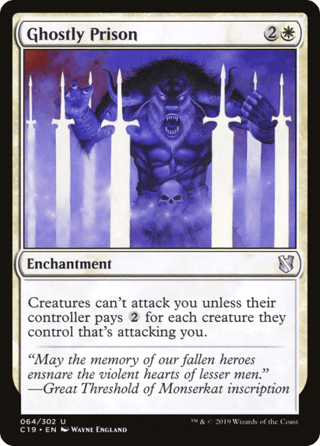 Ghostly Prison (64) — Commander 2019
