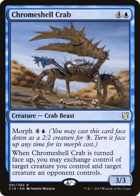 Chromeshell Crab (81) — Commander 2019