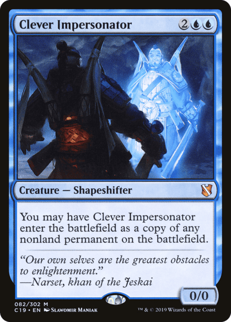 Clever Impersonator (82) — Commander 2019