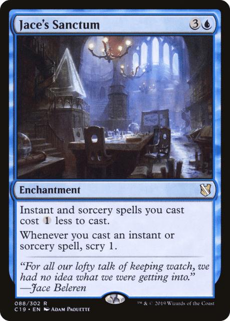 Jace's Sanctum (88) — Commander 2019