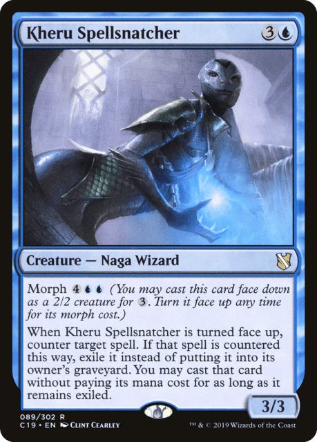 Kheru Spellsnatcher (89) — Commander 2019