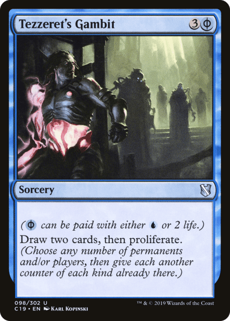 Tezzeret's Gambit (98) — Commander 2019