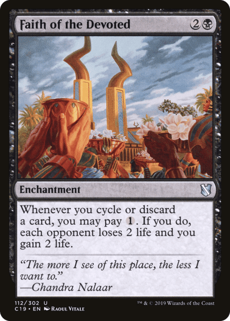 Faith of the Devoted (112) — Commander 2019