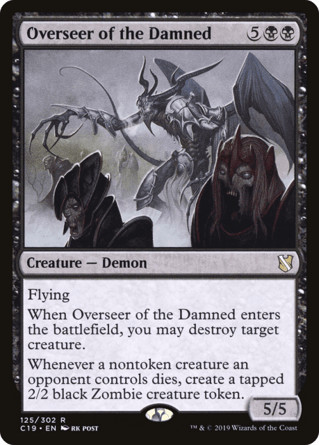Overseer of the Damned (125) — Commander 2019
