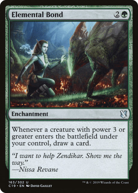 Elemental Bond (163) — Commander 2019