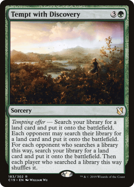 Tempt with Discovery (183) — Commander 2019