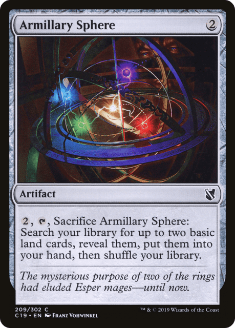 Armillary Sphere (209) — Commander 2019
