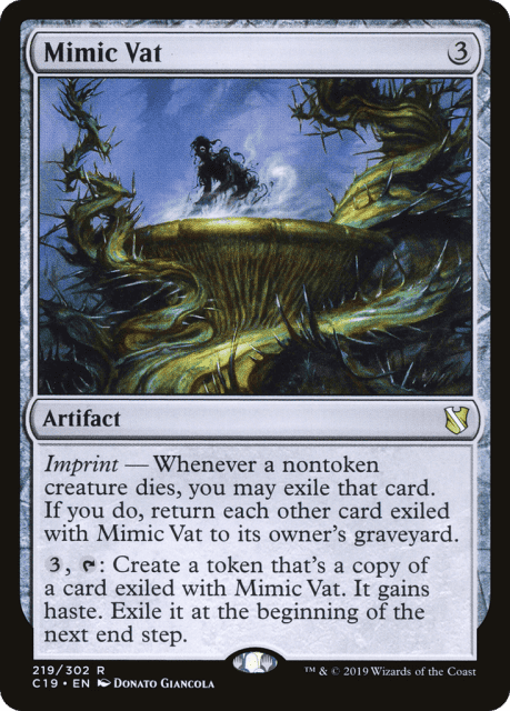 Mimic Vat (219) — Commander 2019