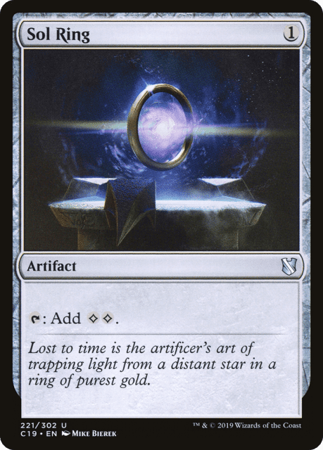 Sol Ring (221) — Commander 2019
