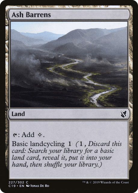 Ash Barrens (227) — Commander 2019