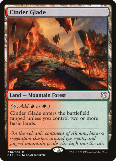Cinder Glade (236) — Commander 2019