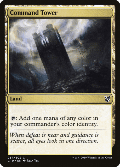 Command Tower (237) — Commander 2019