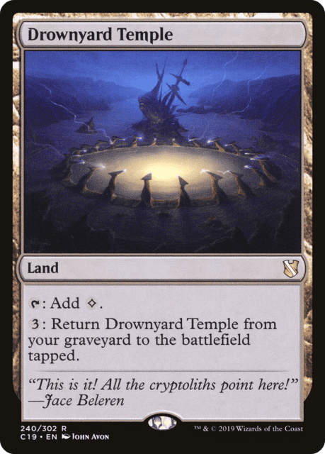 Drownyard Temple (240) — Commander 2019