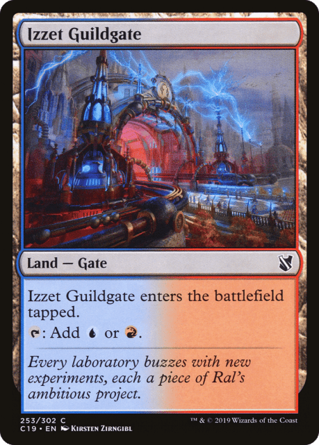Izzet Guildgate (253) — Commander 2019