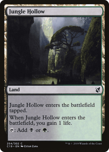 Jungle Hollow (254) — Commander 2019