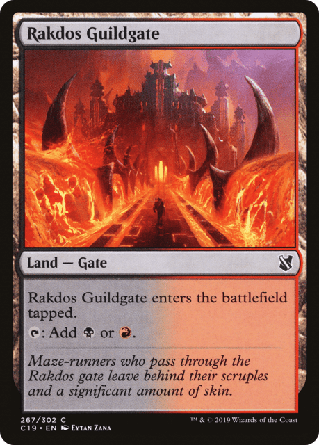 Rakdos Guildgate (267) — Commander 2019