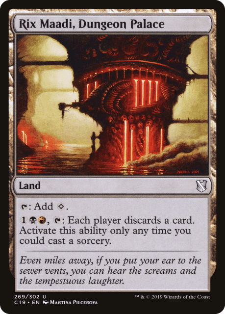 Rix Maadi, Dungeon Palace (269) — Commander 2019