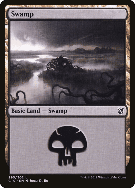 Swamp (295) — Commander 2019