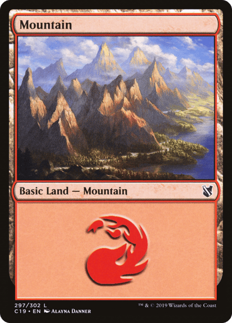 Mountain (297) — Commander 2019