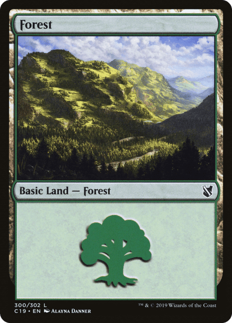 Forest (300) — Commander 2019