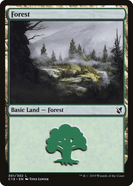 Forest (301) — Commander 2019