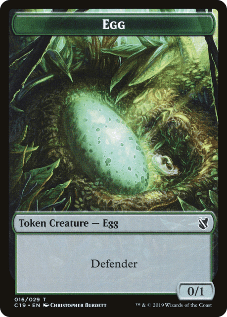 Egg (16) — Commander 2019