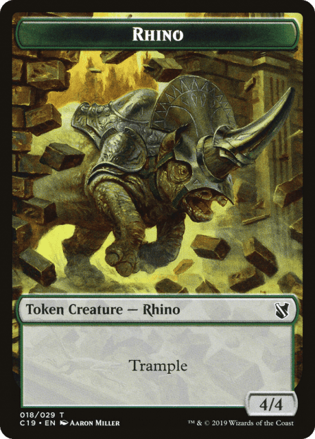 Rhino (18) — Commander 2019