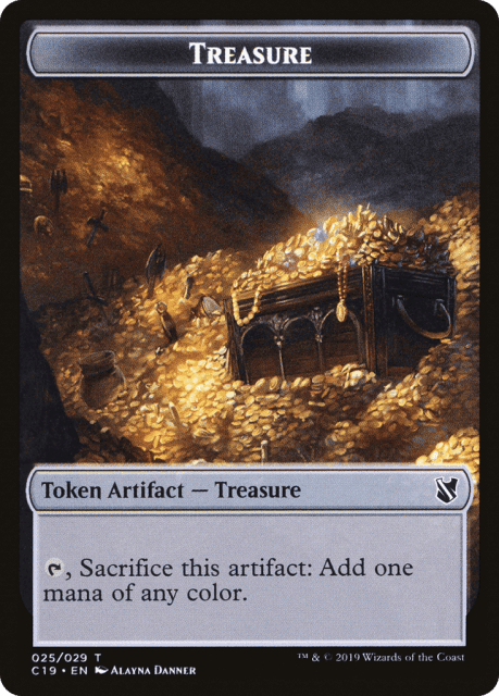 Treasure (25) — Commander 2019