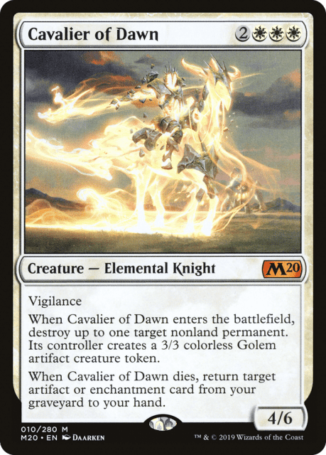 Cavalier of Dawn (10) — Core Set 2020