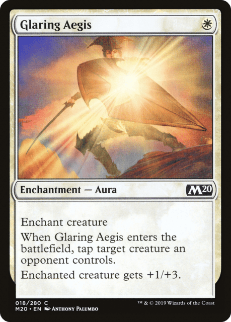 Glaring Aegis (18) — Core Set 2020