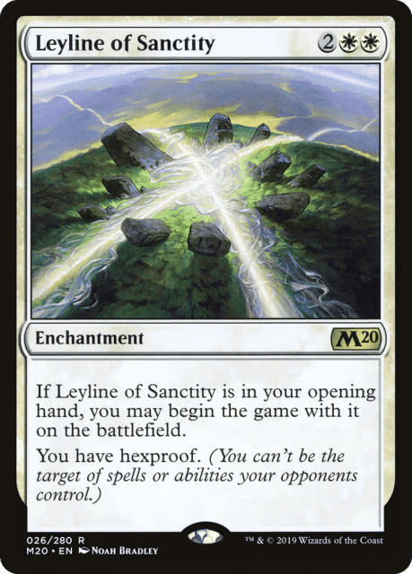 Leyline of Sanctity (26) — Core Set 2020